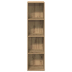 Mueble de TV/Librería roble artesanal 36x30x143cm