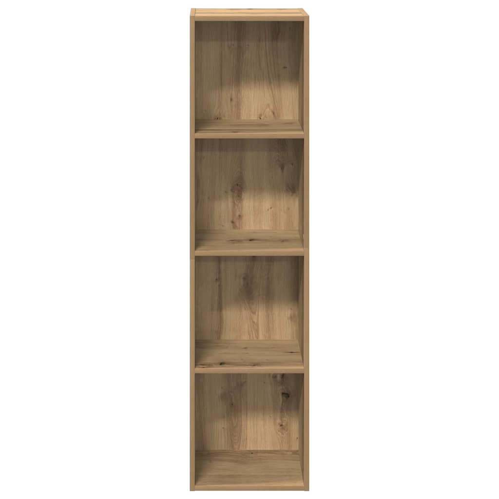 Mueble de TV/Librería roble artesanal 36x30x143cm