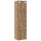 Mueble de TV/Librería roble artesanal 36x30x143cm