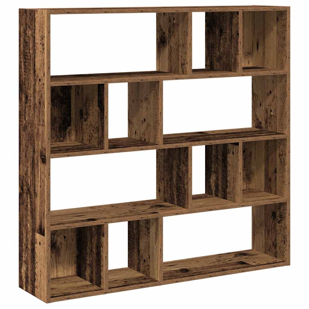 Estantería/divisor de espacios madera antigua 105x24x102 cm