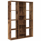 Divisor de espacios/estantería aglomerado madera vieja