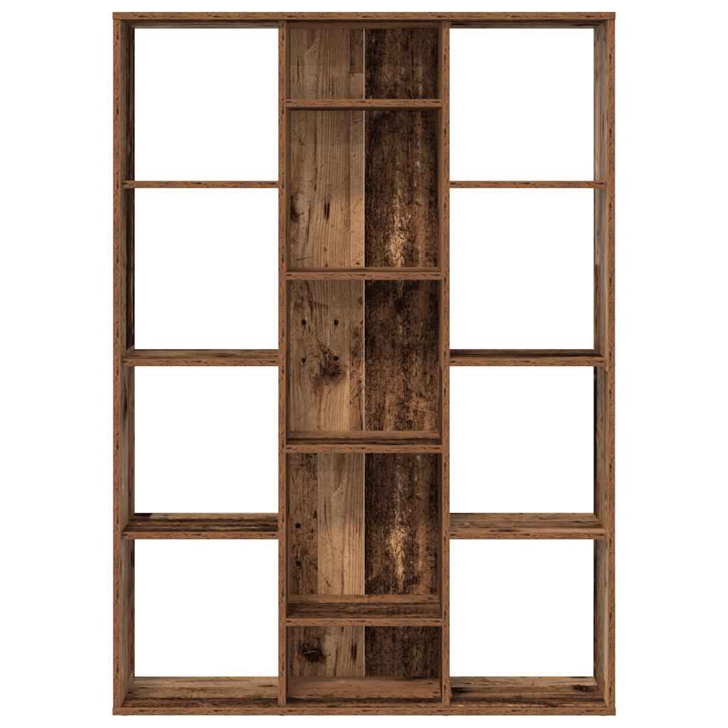 Divisor de espacios/estantería aglomerado madera vieja