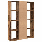 Divisor de espacios/estantería aglomerado madera vieja
