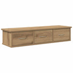 Armario de pared madera ingeniería roble artisan 88x26x18,5 cm