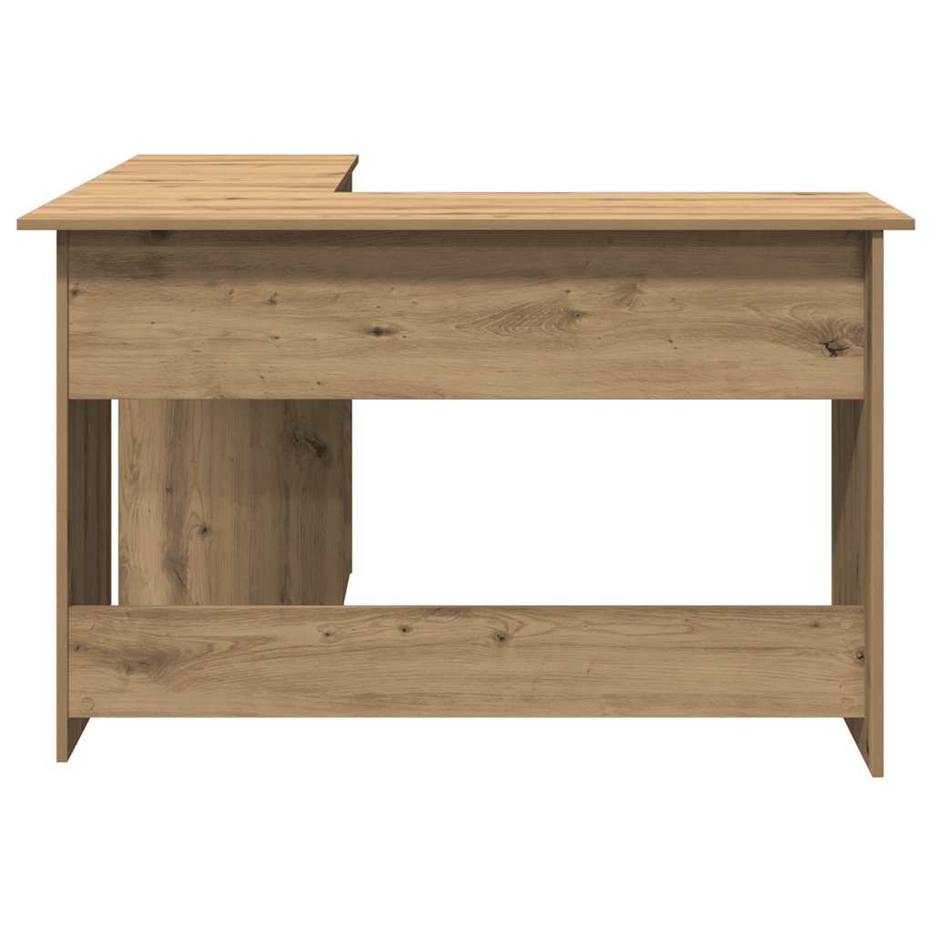 Escritorio de esquina madera contrachapada 120x140x75 cm