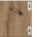 Estante de pared CD madera ingeniería roble artisan 75x18x18 cm