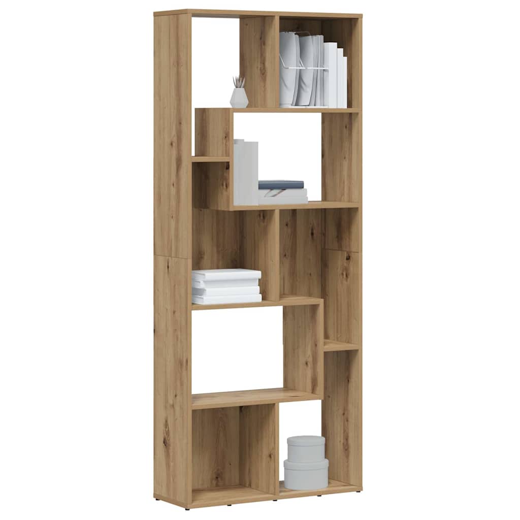 Librería Roble Artisan 67x24x161 cm Madera de ingeniería