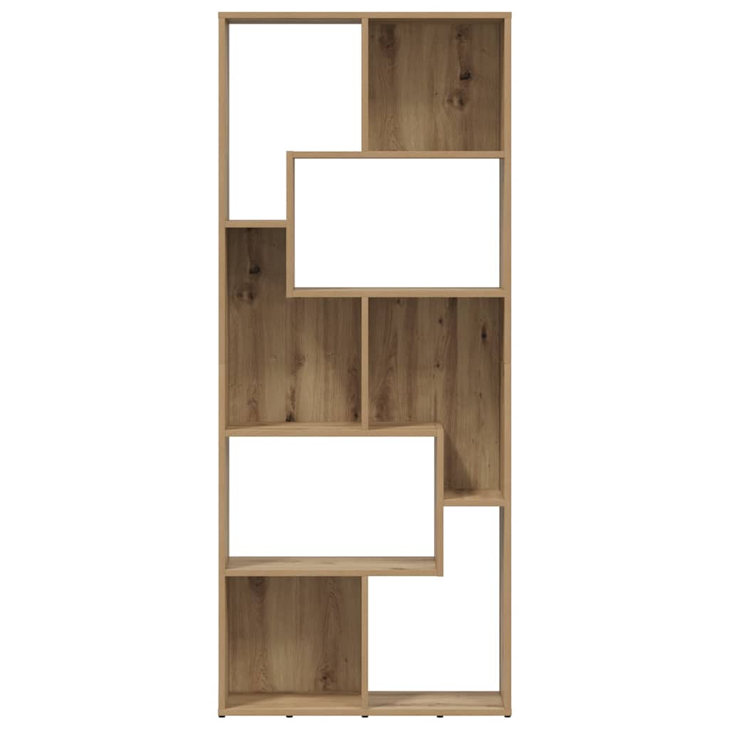 Librería Roble Artisan 67x24x161 cm Madera de ingeniería