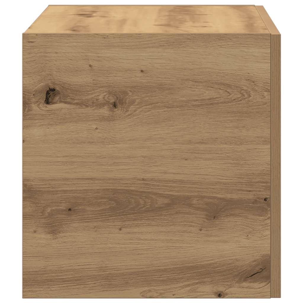 Armario de pared madera de ingeniería roble artisan 80x39x40 cm