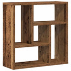 Estantería de pared madera ingeniería envejecida 45x16x45 cm