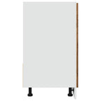 Mueble bajo fregadero "Lyon" de madera vieja, 80 x 46 x 81,5 cm, madera de ingeniería,
