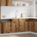 Mueble bajo fregadero "Lyon" de madera vieja, 80 x 46 x 81,5 cm, madera de ingeniería,