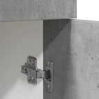 Mueble bajo con cajón "Lyon" de, gris hormigón, 60 x 46 x 81,5 cm, madera de ingeniería