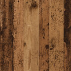 Vitrina colgante "Lyon" de madera vieja, 40 x 31 x 60 cm, madera de ingeniería