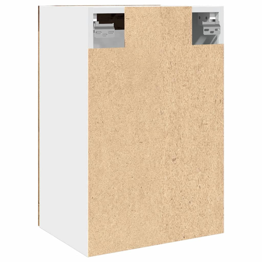 Vitrina colgante "Lyon" de madera vieja, 40 x 31 x 60 cm, madera de ingeniería