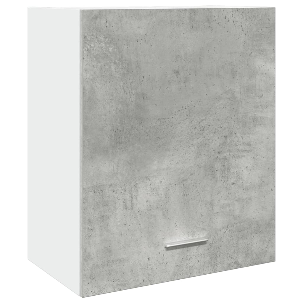 Armario colgante "Lyon" de madera de ingeniería gris hormigón 50x31x60 cm