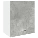 Armario colgante "Lyon" de madera de ingeniería gris hormigón 50x31x60 cm