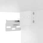 Armario colgante "Lyon" de madera de ingeniería gris hormigón 50x31x60 cm
