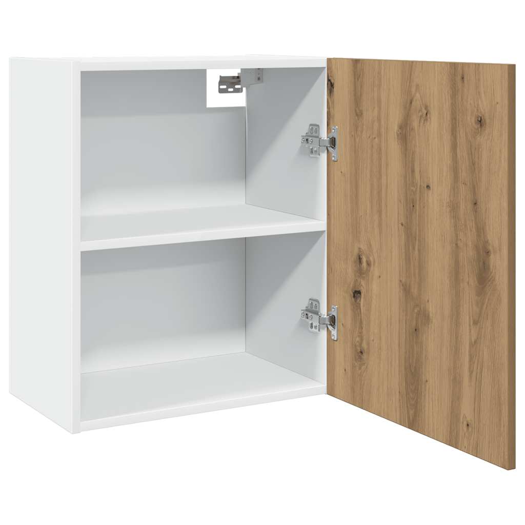 Armarios colgantes (2 unidades), roble artesanal "Lyon", 50x31x60 cm, madera de ingeniería