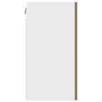 Armarios colgantes (2 unidades), roble artesanal "Lyon", 50x31x60 cm, madera de ingeniería