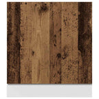 Panel de lavavajillas “Lyon” madera ingeniería envejecida