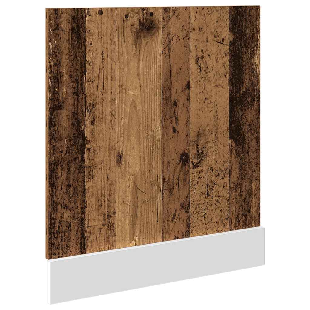 Panel de lavavajillas “Lyon” madera ingeniería envejecida