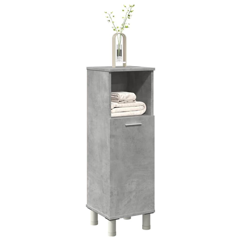 Armario de baño madera contrachapada blanco 30x30x80 cm