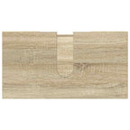 Armario de baño madera ingeniería roble Sonoma 60x32x53,5 cm