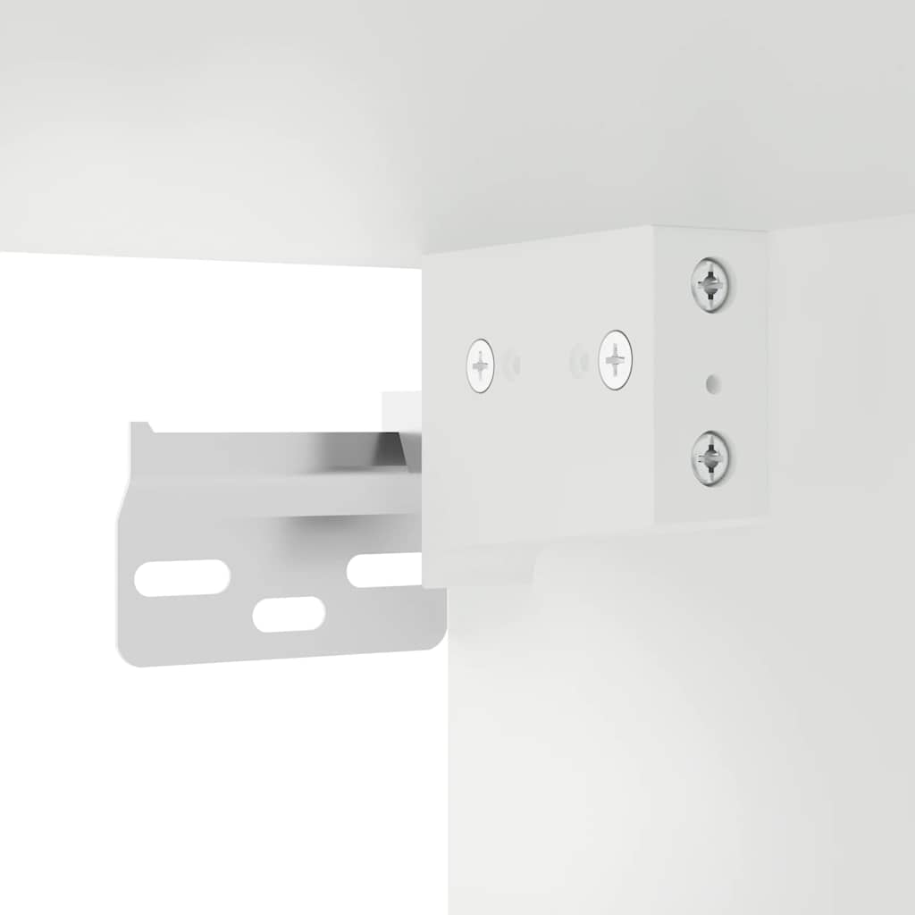 Armario de cocina de pared "Lyon" con puerta de cristal, madera vieja,, 60x31x60 cm