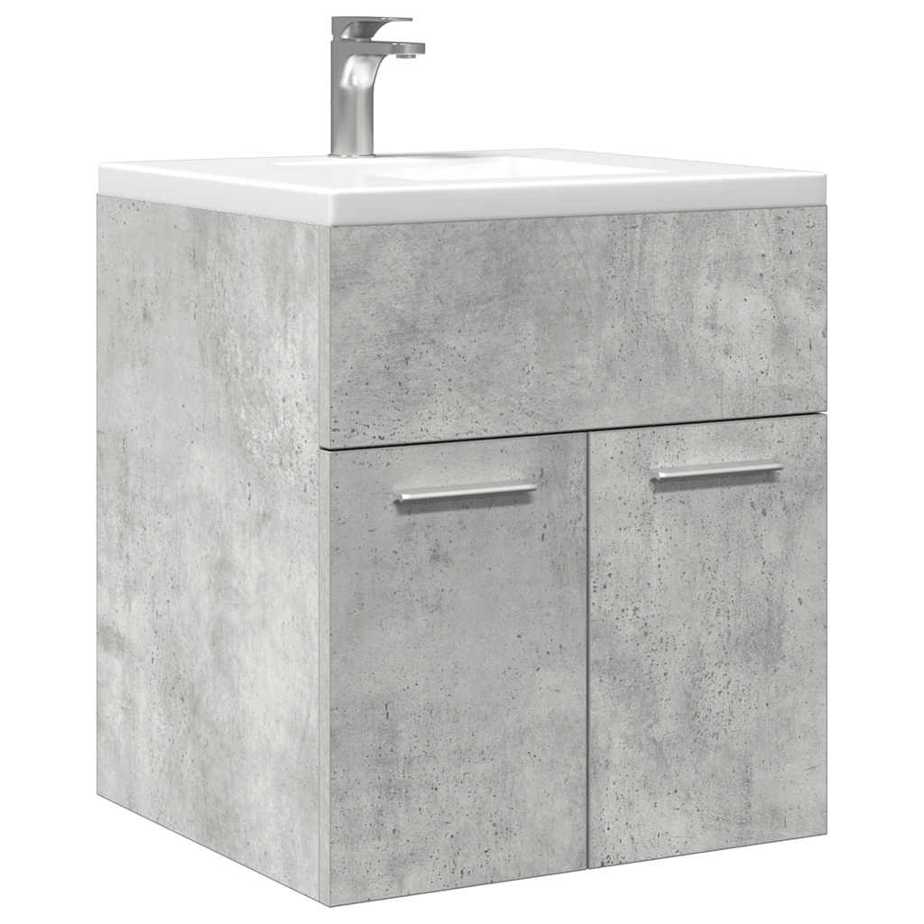 Mueble de lavabo madera ingeniería envejecida 90x38,5x46 cm