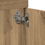 Mueble de lavabo de baño madera roble artisan 41x38,5x46 cm
