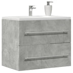 Armario lavabo madera contrachapada roble Sonoma 90x38,5x45 cm