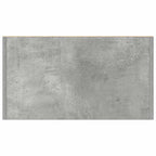 Armario de baño madera contrachapada gris hormigón 60x33x80 cm