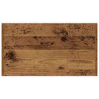 Armario de baño madera de ingeniería envejecida 60x33x80 cm