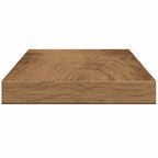 Estantes pared 4 ud madera ingeniería roble artisan 40x10x1,5cm