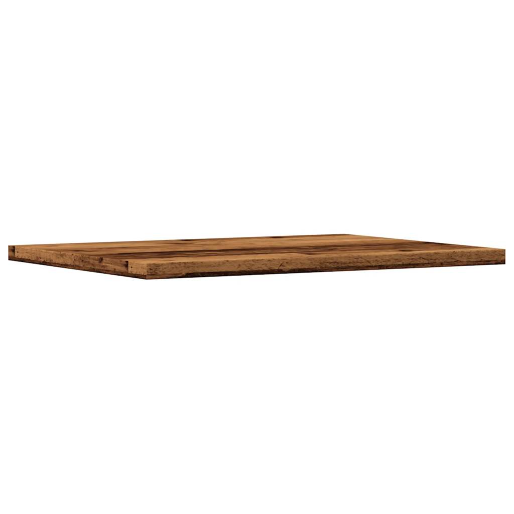 Tablas de estantería 4 uds madera envejecida 40x30x1,5 cm