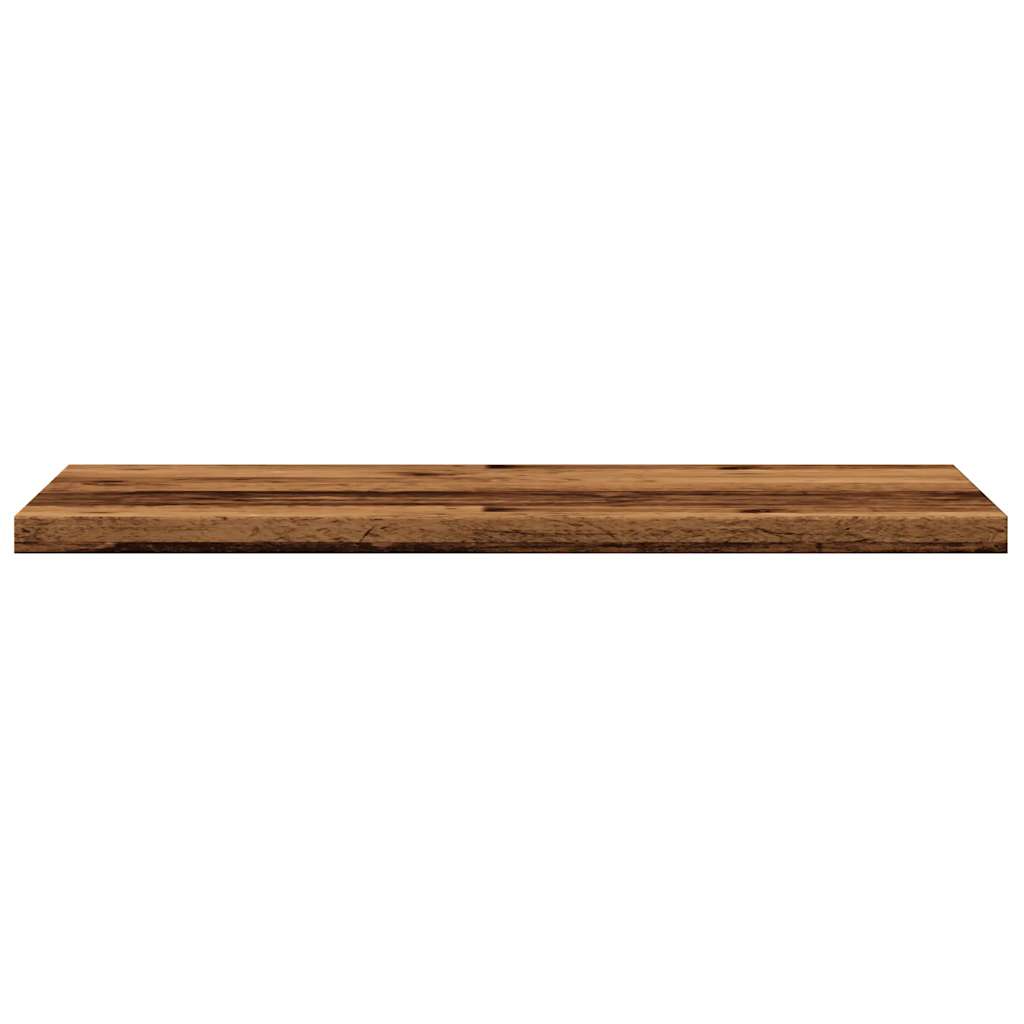 Tablas de estantería 4 uds madera envejecida 40x30x1,5 cm