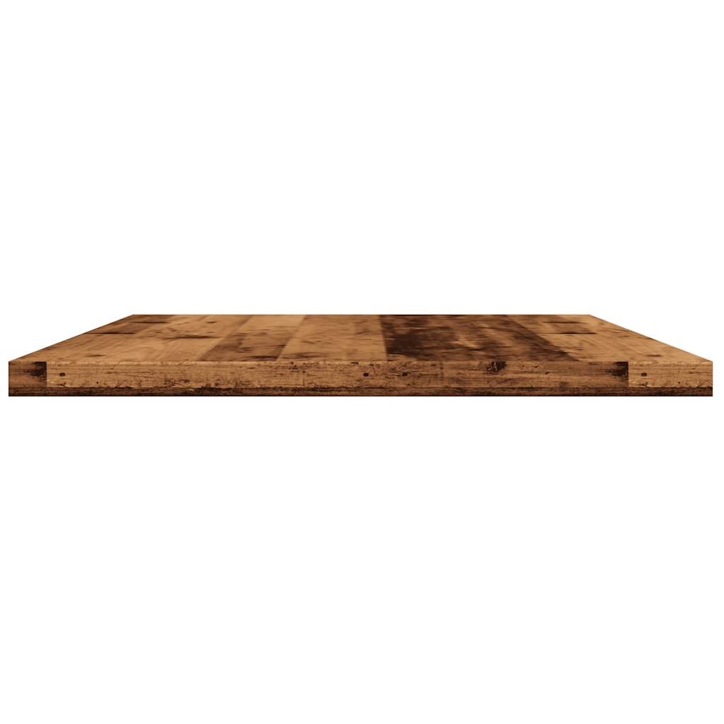Tablas de estantería 4 uds madera envejecida 40x30x1,5 cm