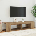 Mueble de pared de TV madera ingeniería envejecida 80x30x30 cm