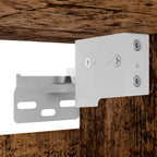 Mueble de pared para TV madera envejecida 30,5x30x30 cm