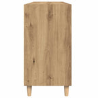 Aparador de madera de ingeniería roble artisan 103,5x35x70 cm
