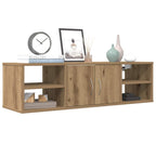 Armario de pared madera de ingeniería roble artisan 101x30x29cm