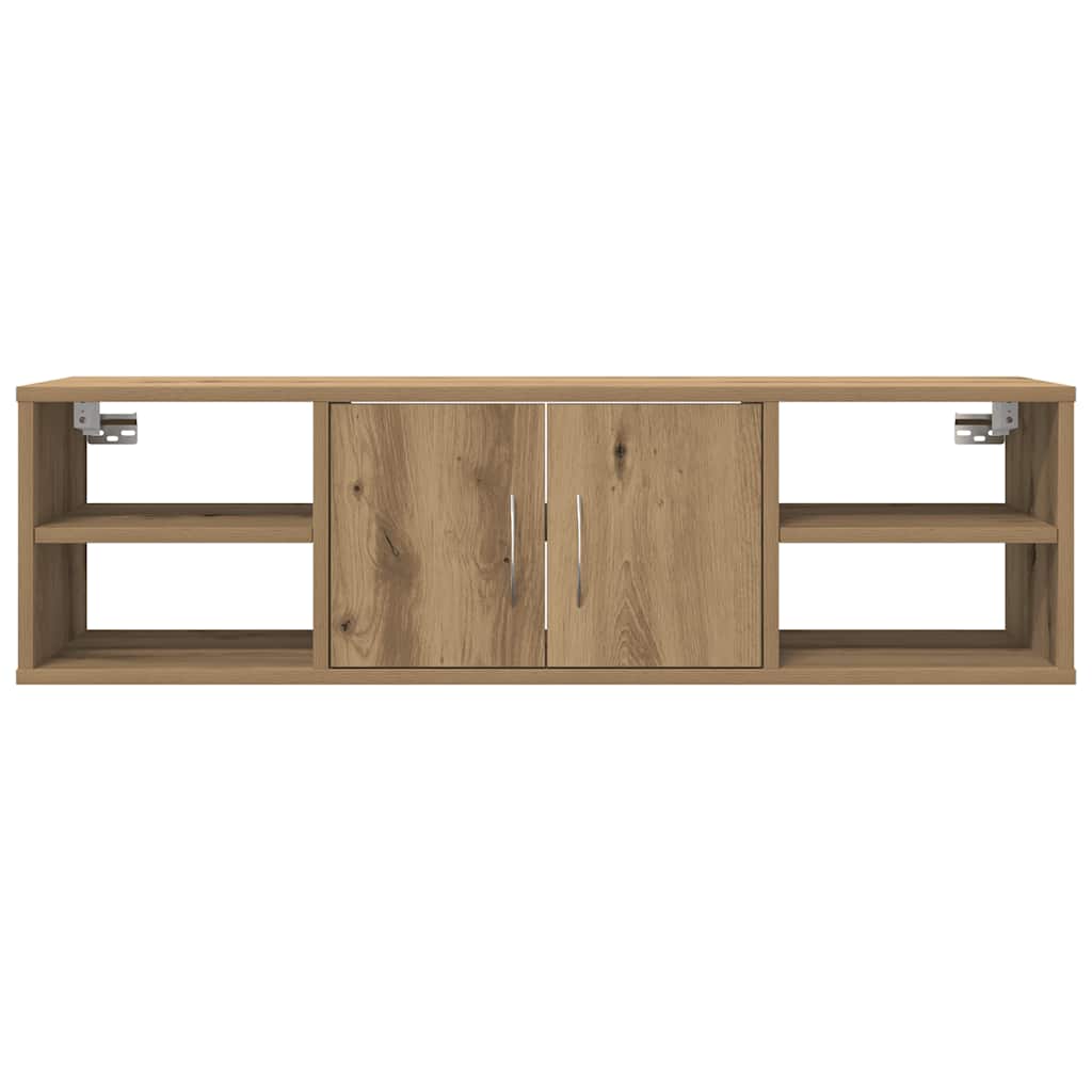 Armario de pared madera de ingeniería roble artisan 101x30x29cm