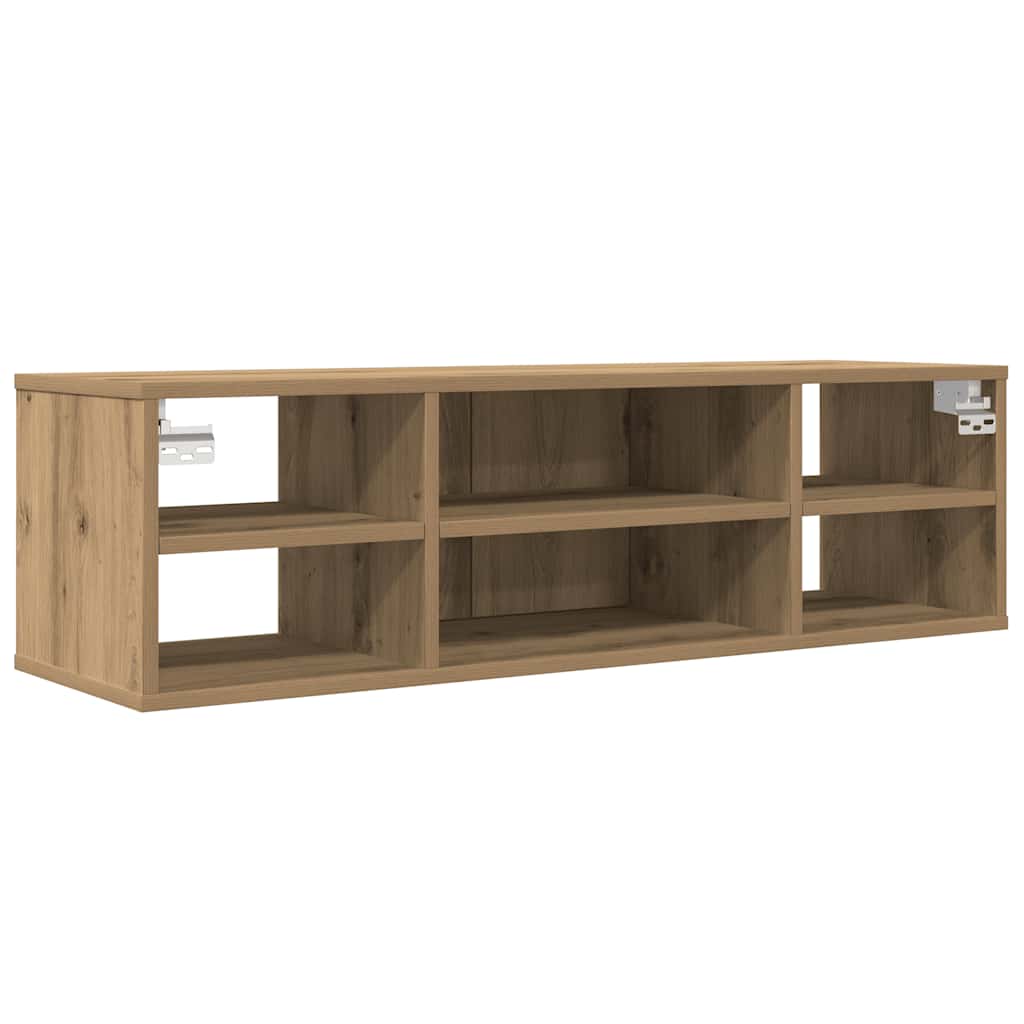 Armario de pared madera de ingeniería roble artisan 101x30x29cm