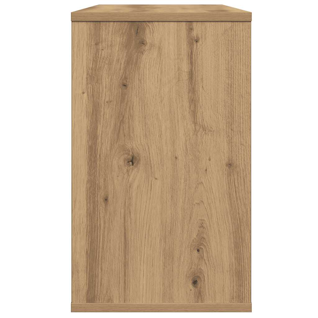 Armario auxiliar madera de ingeniería roble artisan 60x30x50 cm