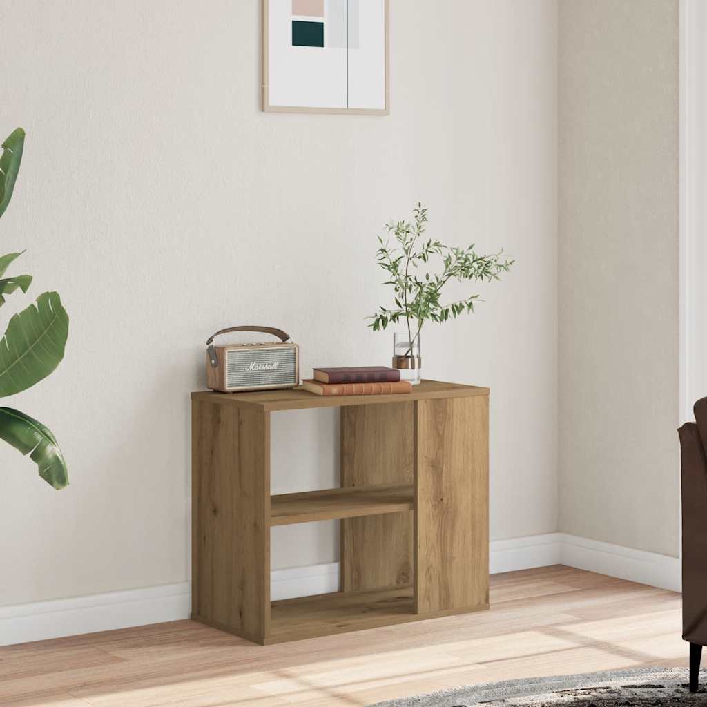 Armario auxiliar madera de ingeniería roble artisan 60x30x50 cm