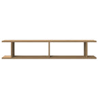 Estante pared 2uds madera ingeniería roble artisian 105x18x20cm