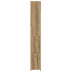 Armario de baño madera de ingeniería roble artisan 25x25x170 cm