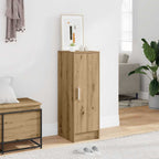 Muebles zapateros 2 uds contrachapada blanco 27,5x27x102 cm
