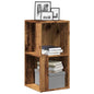 Mueble de esquina madera contrachapada gris Sonoma 33x33x100 cm